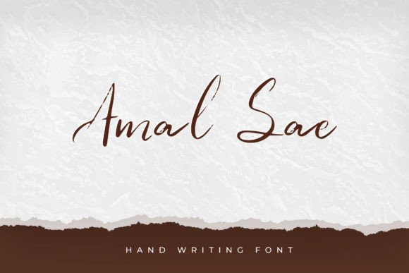 Amal Sae: The Perfect Script Font for Branding and Marketing