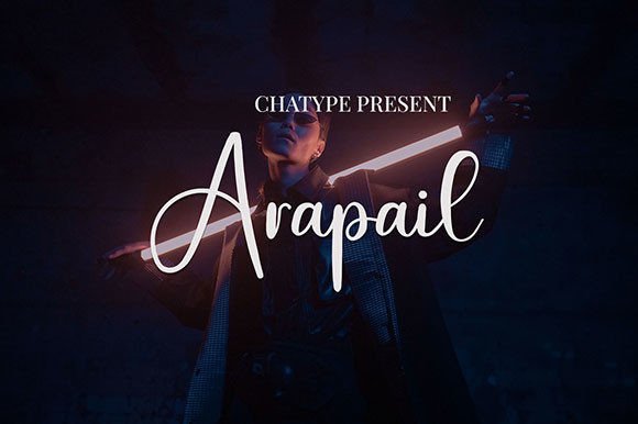 Arapail: A Script Font That Adds Personality to Branding