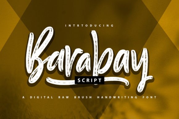 Barabay Font: A Trendy Brush Script for Modern Branding