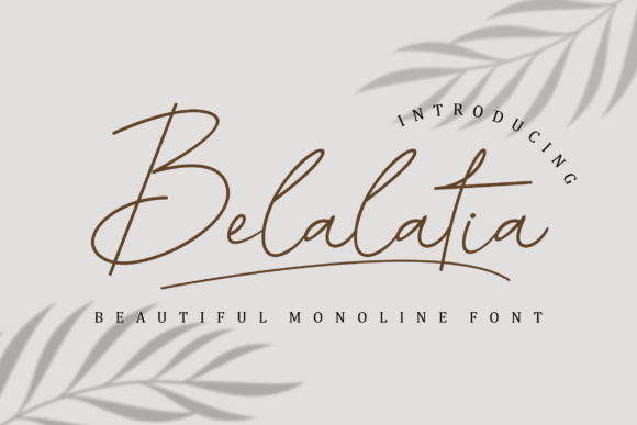 Belalatia: The Font That Elevates Your Brand’s Visual Story