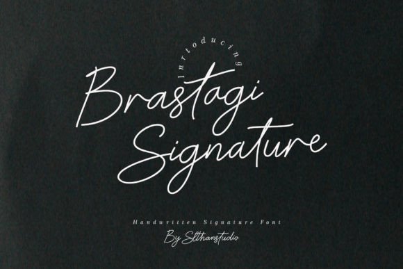 Brastagi Signature: A Script Font That Elevates Your Brand