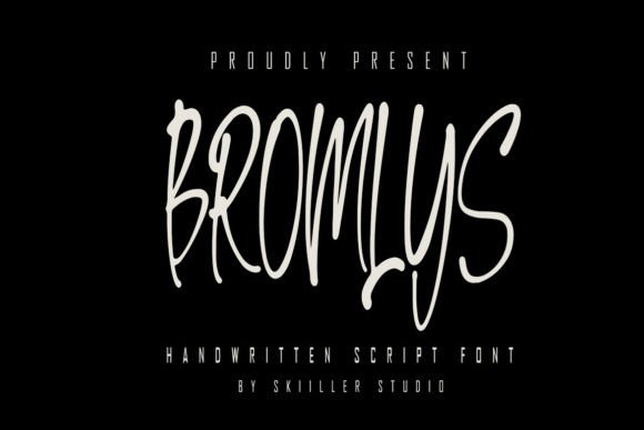 Bromlys: The Handwritten Font That Elevates Your Brand