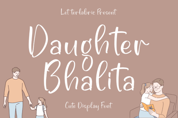 Daughter Bhalita: Cute Handwritten Font for Scroll-Stopping Brand Content