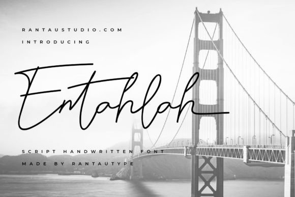Entahlah: A Clean Signature-Style Script Font for Real Branding