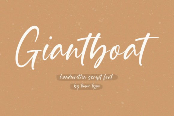 Giantboat: A Dazzling Script Font for Scroll-Stopping Brand Content