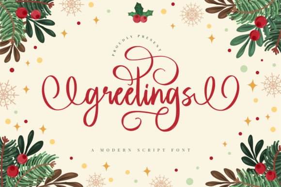 Greetings Script Font for Modern Branding and Campaigns