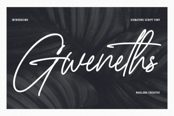 Gweneths: A Magical Script Font for Scroll-Stopping Brand Content