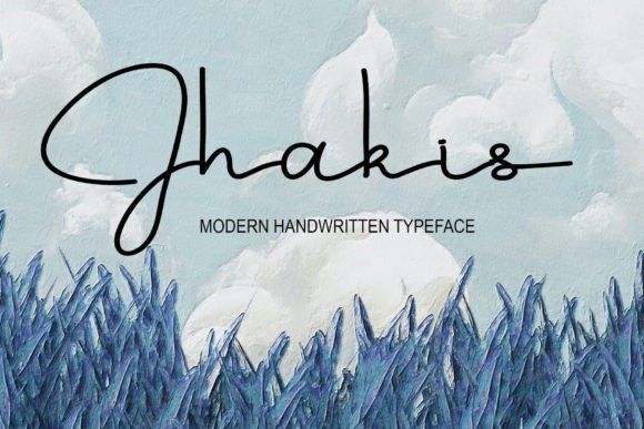 Jhakis Script Handwritten Font for Joyful Digital Branding