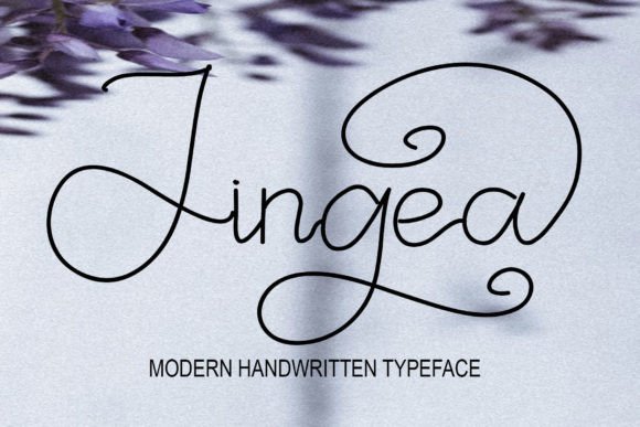 Jingea: A Script Font That Elevates Your Brand’s Visual Identity
