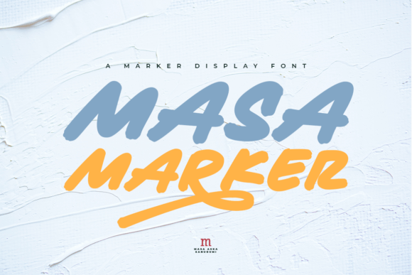 Masa Marker Script Handwritten Font for Creative Campaigns