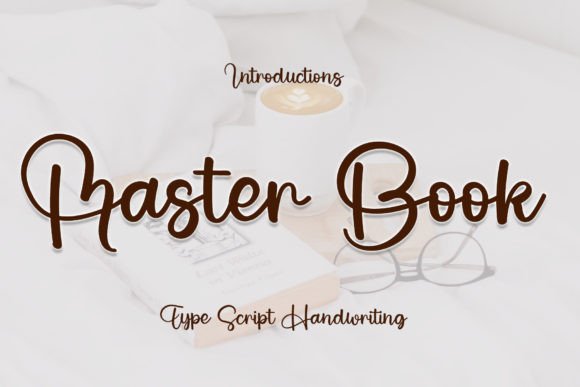 Master Book: A Playfully Handmade Script Font for Makers