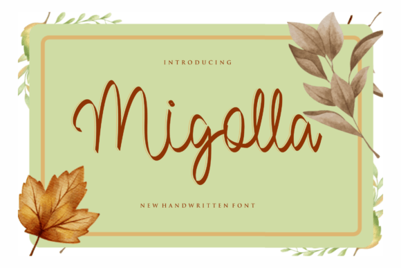 Migolla: A Fun & Casual Script Handwritten Font for Makers