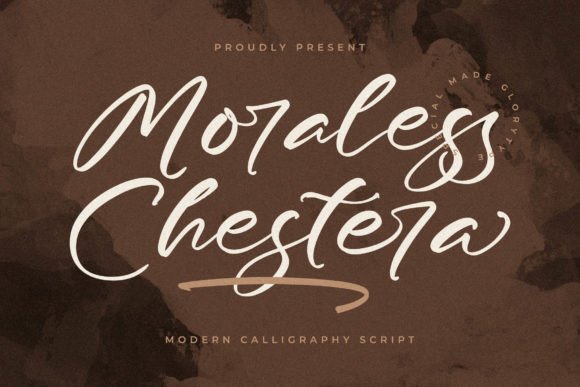 Moraless Chestera: Modern Calligraphy Script Font for Brand Campaigns