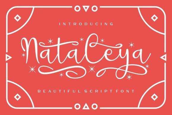 Nataleya: A Dazzling Script Font for Thoughtful Editorial Design