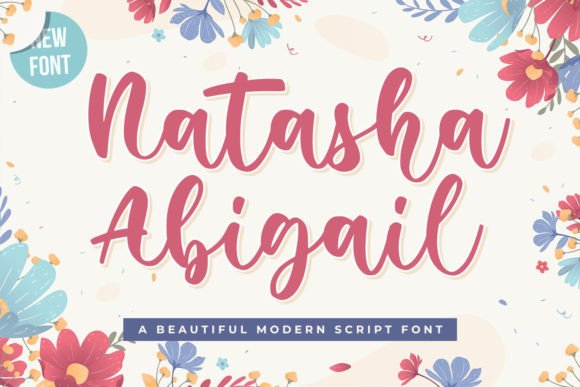 Natasha Abigail: A Sweet Script Font for Branding and Creativity