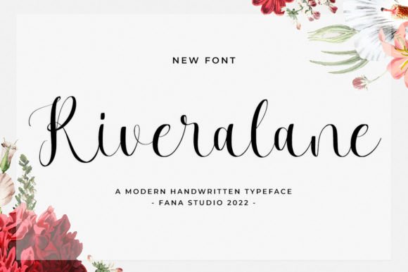 Riveralane Script Font for Elegant Brand Campaigns