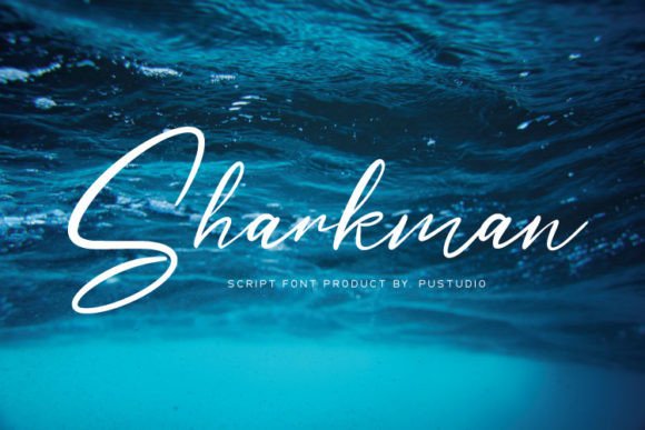 Sharkman Script Font for Creative Digital Branding