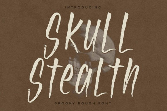 Skull Stealth – The Spooky Script Font for Creative Crafters