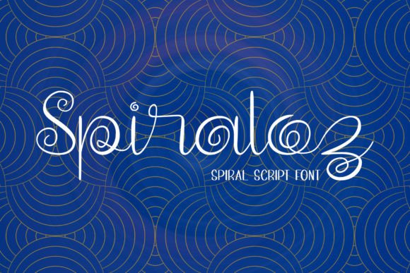 Spiraloz: A Playful Script Font for Creative Branding