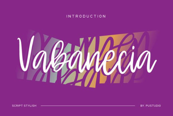 Vabanecia: A Script Font That Brings Personality to Your Brand