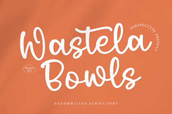 Wastela Bowls: A Script Font for Creative Branding and Design