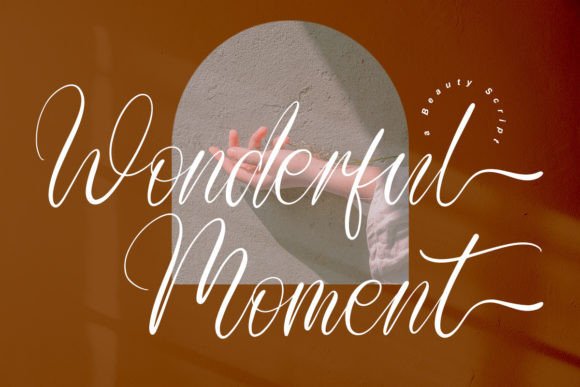 Wonderful Moment: A Script Font for Creative Crafters and Printables